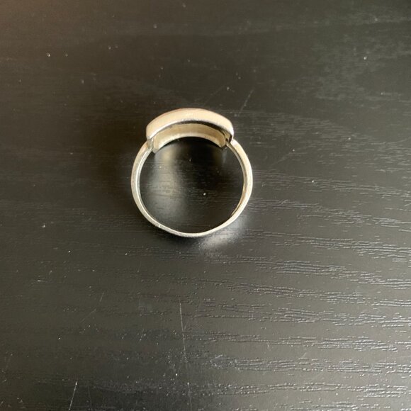 Sterling SETA Signet Ring - Picture 5 of 7